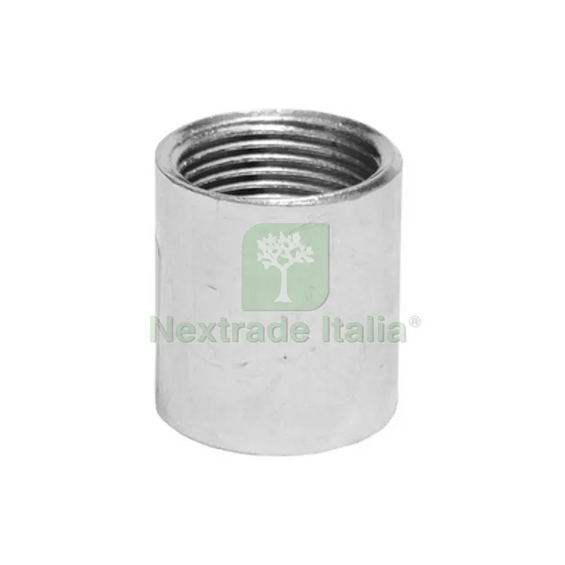 MANICOTTO LISCIO IN ACCIAIO 2" — Tubi e raccordi — rif. FERX.DIA342-407-09 MANICOTTO LISCIO IN ACCIAIO 2" — Tubi e raccordi — rif. FERX.DIA342-407-09