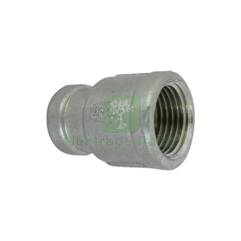 MANICOTTO DI RIDUZIONE FF ACCIAIO INOX 1/2" x 3/8" — Tubi e raccordi — rif. FERX.DIA342-A240-0403 MANICOTTO DI RIDUZIONE FF ACCIAIO INOX 1/2" x 3/8" — Tubi e raccordi — rif. FERX.DIA342-A240-0403
