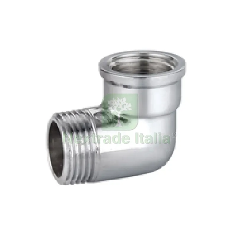 GOMITO A 90° MF IN OTTONE CROMO IBP 3/4" -CONF — Tubi e raccordi — rif. FERX.DIA343-BM8092-K05 GOMITO A 90° MF IN OTTONE CROMO IBP 3/4" -CONF — Tubi e raccordi — rif. FERX.DIA343-BM8092-K05