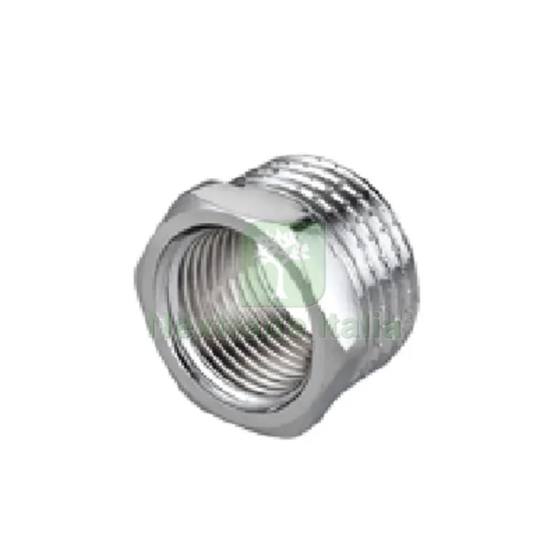 10PZ RIDUZIONE ESAGONALE MF IN OTTONE CROMO IBP 1" x 3/4" — Tubi e raccordi — rif. FERX.DIA343-BM8241-0605 10PZ RIDUZIONE ESAGONALE MF IN OTTONE CROMO IBP 1" x 3/4" — Tubi e raccordi — rif. FERX.DIA343-BM8241-0605