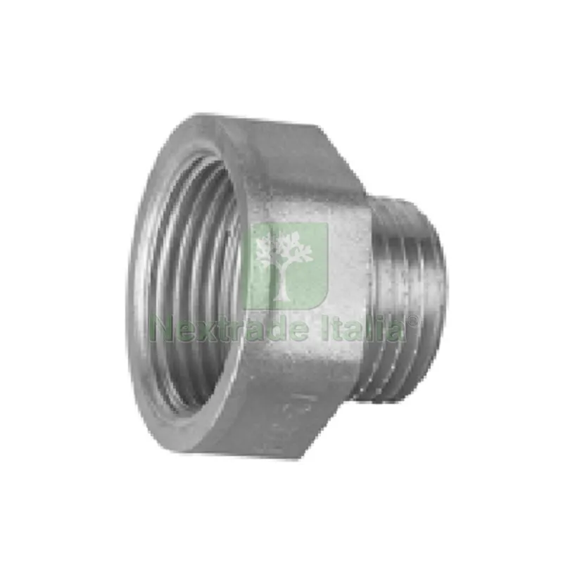10PZ RIDUZIONE FM IN OTTONE CROMO IBP 1/2" x 3/8" — Tubi e raccordi — rif. FERX.DIA343-BM8243-0403