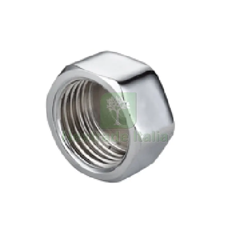 TAPPO FEMMINA IN OTTONE CROMO IBP 3/4" -CONF — Scarichi e sifoni — rif. FERX.DIA343-BM8300-K05