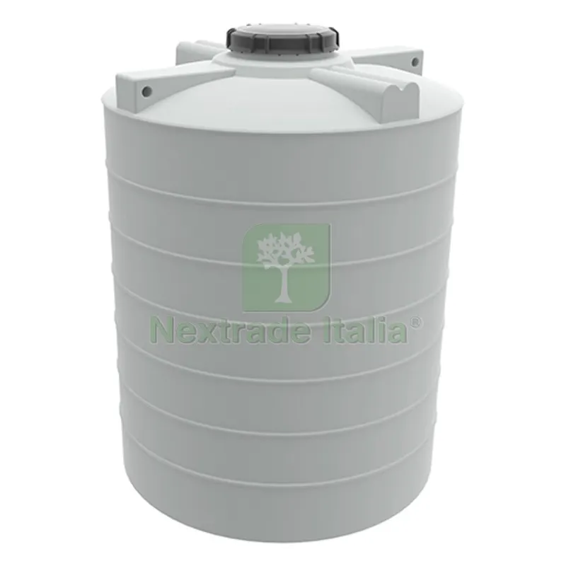 Serbatoio in Polietilene Verticale Fuori Terra NSV 1500lt - cm DxH 110x182 — Teli e film di protezione — rif. FERX.DIA349-TNSV-1500