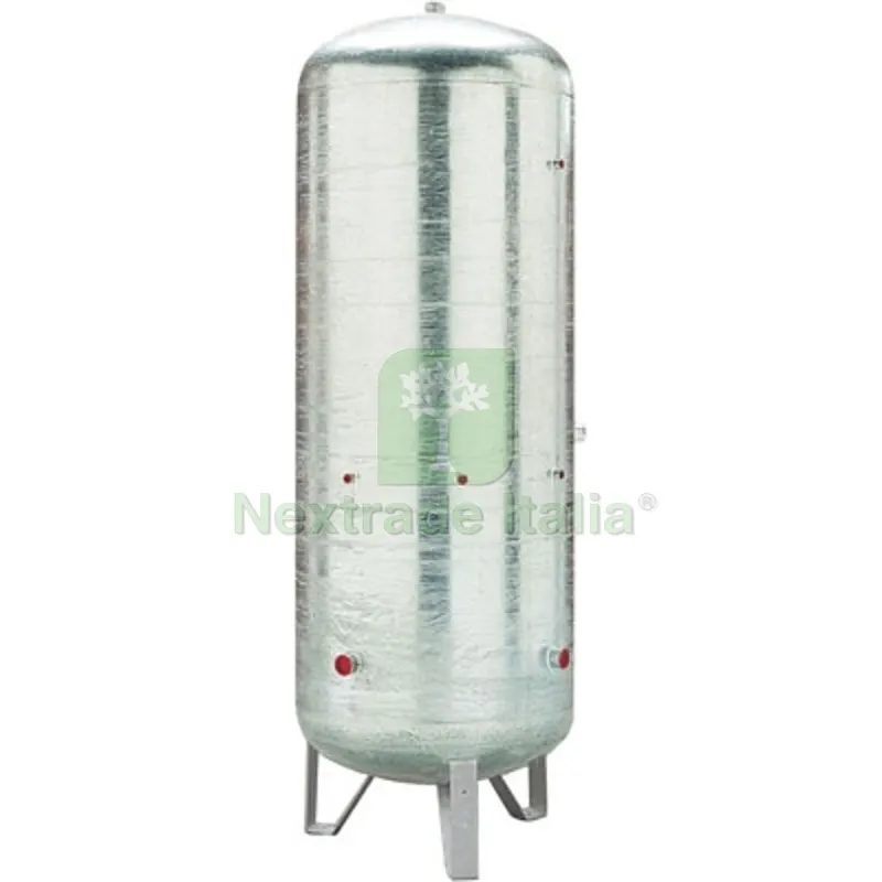 SERBATOIO ZINCATO PER ACCUMULO VERTICALE SENZA C.E. Lt 300 — Vasi e fioriere — rif. FERX.DIA350-7043-300 SERBATOIO ZINCATO PER ACCUMULO VERTICALE SENZA C.E. Lt 300 — Vasi e fioriere — rif. FERX.DIA350-7043-300