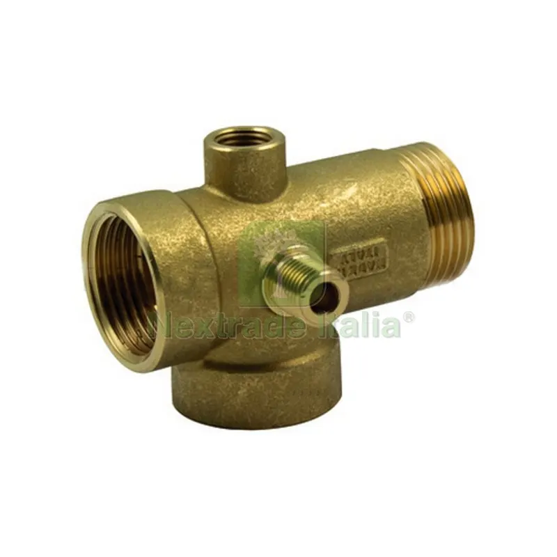 RACCORDO IN OTTONE 5 VIE 1" 1" x 82 — Tubi e raccordi — rif. FERX.DIA350-715-82