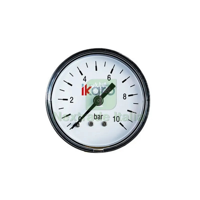 MANOMETRO CON ATTACCO POSTERIORE 10 Atm. — Accessori e ricambi utensili elettrici — rif. FERX.DIA350-721