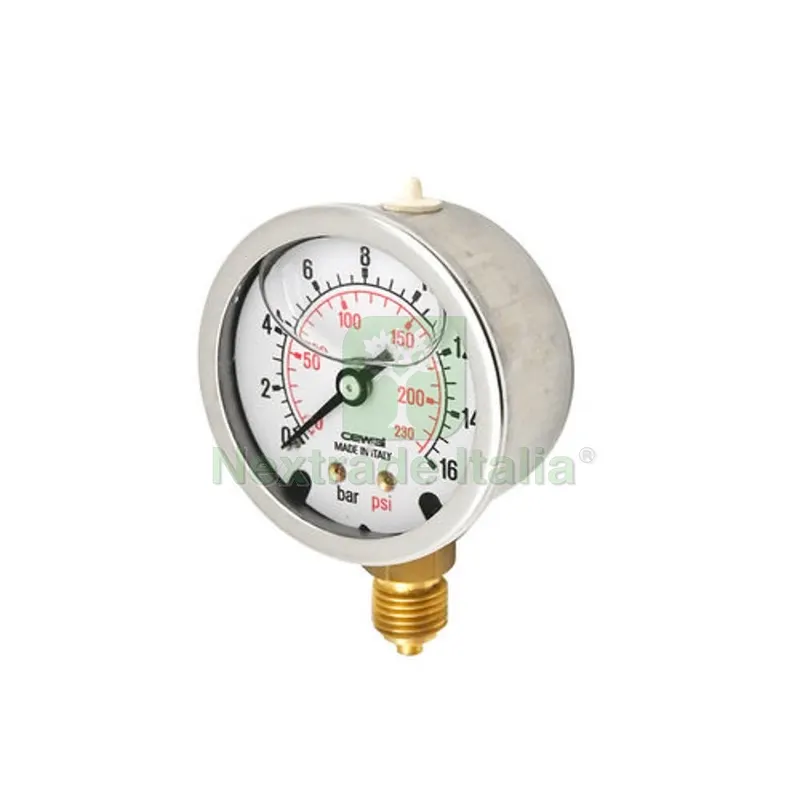 MANOMETRO ATTACCO RADIALE DM 50 - 1/4" 16 bar — Accessori e ricambi utensili elettrici — rif. FERX.DIA350-722-16 MANOMETRO ATTACCO RADIALE DM 50 - 1/4" 16 bar — Accessori e ricambi utensili elettrici — rif. FERX.DIA350-722-16