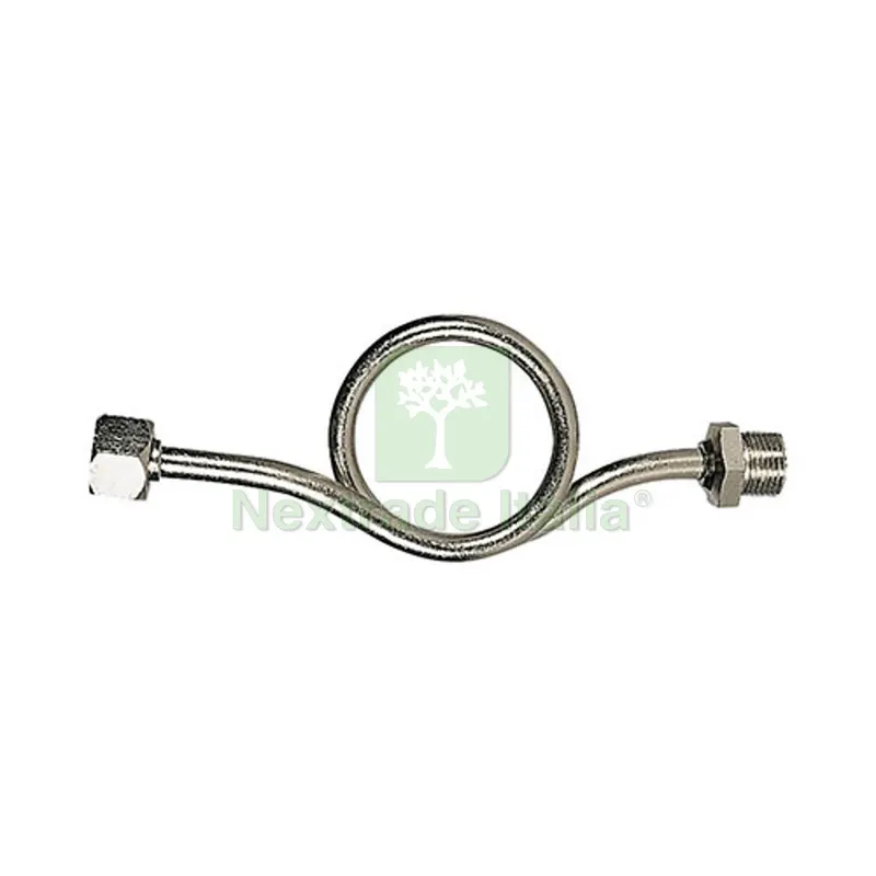 RICCIOLO PER MANOMETRO IN RAME NICHELATO 3/8 — Vasi e fioriere — rif. FERX.DIA350-7259-03 RICCIOLO PER MANOMETRO IN RAME NICHELATO 3/8 — Vasi e fioriere — rif. FERX.DIA350-7259-03
