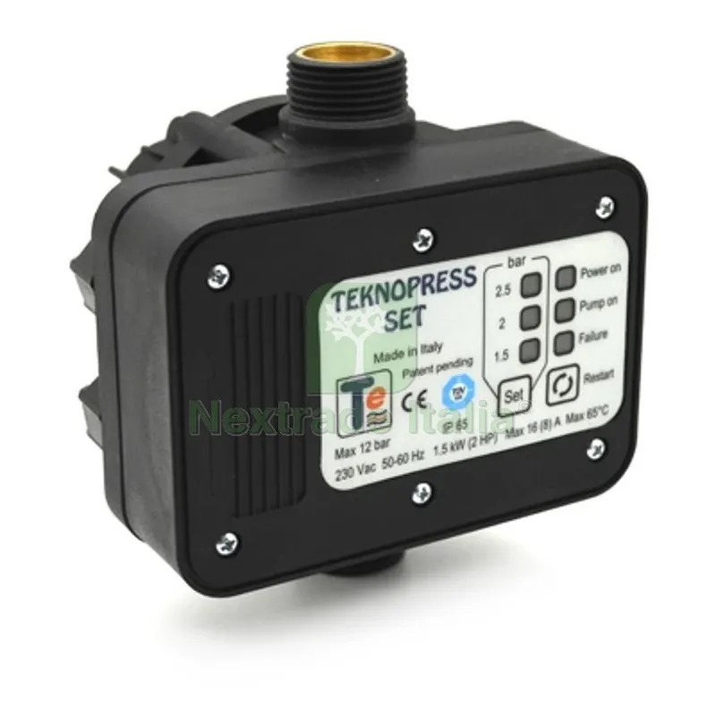 REGOLATORE DI PRESSIONE "TEKNOPRESS" TIME PRESSCONTROL 1.5 bar — Vasi e fioriere — rif. FERX.DIA350-7412 REGOLATORE DI PRESSIONE "TEKNOPRESS" TIME PRESSCONTROL 1.5 bar — Vasi e fioriere — rif. FERX.DIA350-7412