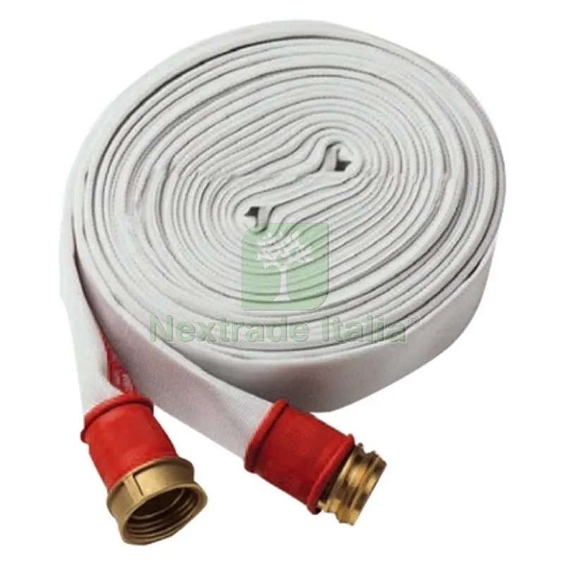MANICHETTA ANTINCENDIO "EURO" CON RACCORDO A NORMA UNI 804 mt. 20 — Tubi e raccordi — rif. FERX.DIA350-7821