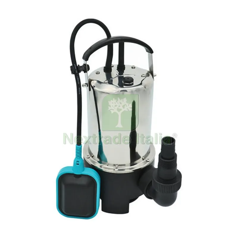 Elettropompa Sommersa in Acciaio-Tecnopolimero per Acque Sporche 550 Watt — Pompe — rif. FERX.DIA350-SIPS-550 Elettropompa Sommersa in Acciaio-Tecnopolimero per Acque Sporche 550 Watt — Pompe — rif. FERX.DIA350-SIPS-550