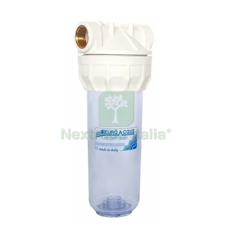FILTRO PER ACQUA IN PLASTICA 10" - Att. 1" — Trattamento e depurazione acqua — rif. FERX.DIA353-E240-1006 FILTRO PER ACQUA IN PLASTICA 10" - Att. 1" — Trattamento e depurazione acqua — rif. FERX.DIA353-E240-1006