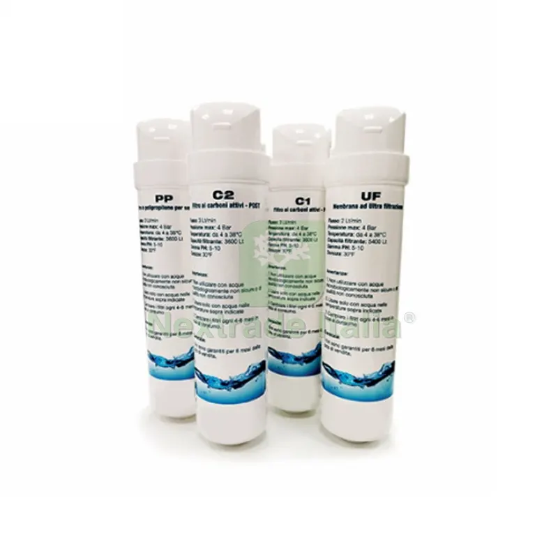KIT COMPLETO 4 CARTUCCE PER SIMPLY ACQUA - — Scarichi e sifoni — rif. FERX.DIA353-IS105 KIT COMPLETO 4 CARTUCCE PER SIMPLY ACQUA - — Scarichi e sifoni — rif. FERX.DIA353-IS105