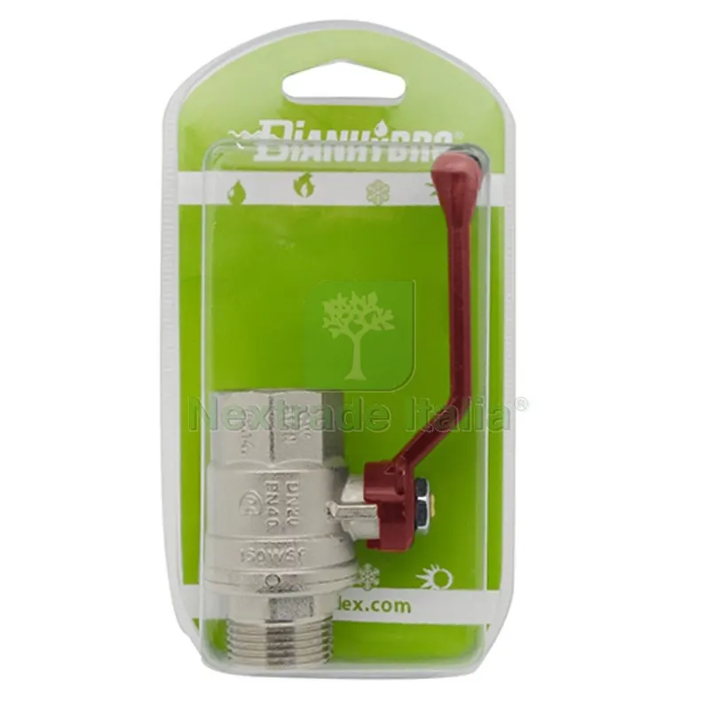 VALVOLA A SFERA MF CON LEVA BLISTER 1/2 DN 15 PN 64 — Rubinetti e valvole — rif. FERX.DIA354-100Y-04
