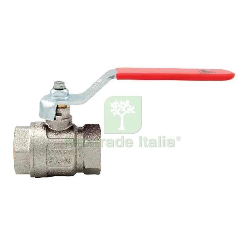 VALVOLA A SFERA IDEAL PASSAGGIO TOTALE LEVA PIATTA 3/4" (DN20) 40 bar / 580 psi — Rubinetti e valvole — rif. FERX.DIA354-1024-05 VALVOLA A SFERA IDEAL PASSAGGIO TOTALE LEVA PIATTA 3/4" (DN20) 40 bar / 580 psi — Rubinetti e valvole — rif. FERX.DIA354-1024-05