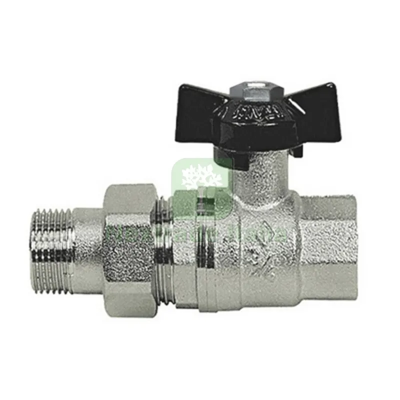 VALVOLA A SFERA MF CON BOCCHETTONE A FARFALLA 3/4'' DN 20 PN 40 — Rubinetti e valvole — rif. FERX.DIA354-105-05 VALVOLA A SFERA MF CON BOCCHETTONE A FARFALLA 3/4'' DN 20 PN 40 — Rubinetti e valvole — rif. FERX.DIA354-105-05