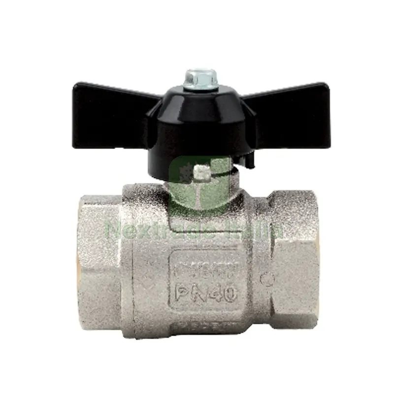 VALVOLA A SFERA FF IDEAL PASSAGGIO TOTALE 1/4 DN8 50bar/725psi farf.nera — Rubinetti e valvole — rif. FERX.DIA354-1055-02N
