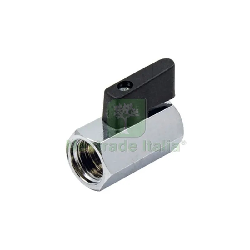 VALVOLA MINISFERA SMALL FF CON LEVETTA NERA 3/8 — Rubinetti e valvole — rif. FERX.DIA354-1073-03 VALVOLA MINISFERA SMALL FF CON LEVETTA NERA 3/8 — Rubinetti e valvole — rif. FERX.DIA354-1073-03