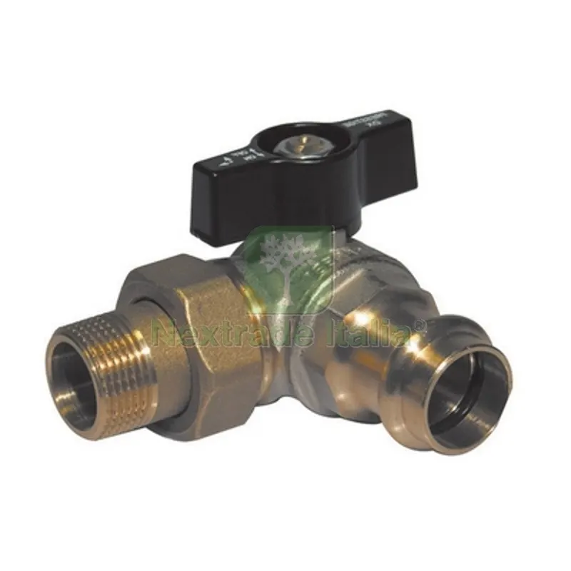 VALVOLA A SFERA ATTACCO A PRESSARE/COLLETTORE SX 3/4 x 22 PN 40 — Tubi e raccordi — rif. FERX.DIA354-1082-0522 VALVOLA A SFERA ATTACCO A PRESSARE/COLLETTORE SX 3/4 x 22 PN 40 — Tubi e raccordi — rif. FERX.DIA354-1082-0522