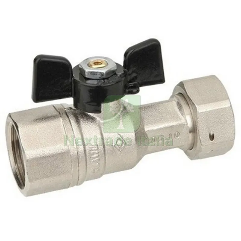 VALVOLA A SFERA DIRITTA A PASSAGGIO TOTALE FF DADO MOBILE 3/4" x 3/4" DN 15 PN 40 — Rubinetti e valvole — rif. FERX.DIA354-1083-05 VALVOLA A SFERA DIRITTA A PASSAGGIO TOTALE FF DADO MOBILE 3/4" x 3/4" DN 15 PN 40 — Rubinetti e valvole — rif. FERX.DIA354-1083-05