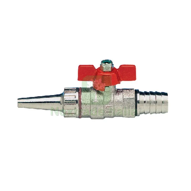 VALVOLA A SFERA CON LANCIA E PORTAGOMMA 3/4 x 20 DN 20 PN 30 — Tubi e raccordi — rif. FERX.DIA354-115-0520 VALVOLA A SFERA CON LANCIA E PORTAGOMMA 3/4 x 20 DN 20 PN 30 — Tubi e raccordi — rif. FERX.DIA354-115-0520