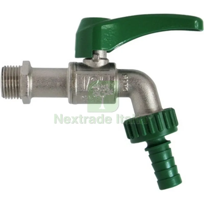 RUBINETTO ANTIGELO CON PORTAGOMMA ORIENTABILE 1/2" (DN 15) 15 bar / 217.5psi — Tubi e raccordi — rif. FERX.DIA354-1404X-04 RUBINETTO ANTIGELO CON PORTAGOMMA ORIENTABILE 1/2" (DN 15) 15 bar / 217.5psi — Tubi e raccordi — rif. FERX.DIA354-1404X-04