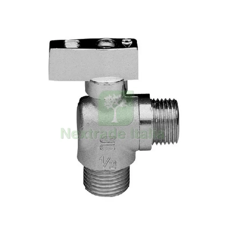 RUBINETTO A SFERA CON LEVETTA CROMATA 1/2 X 1/2 DN 10 — Rubinetti e valvole — rif. FERX.DIA354-1457-04 RUBINETTO A SFERA CON LEVETTA CROMATA 1/2 X 1/2 DN 10 — Rubinetti e valvole — rif. FERX.DIA354-1457-04