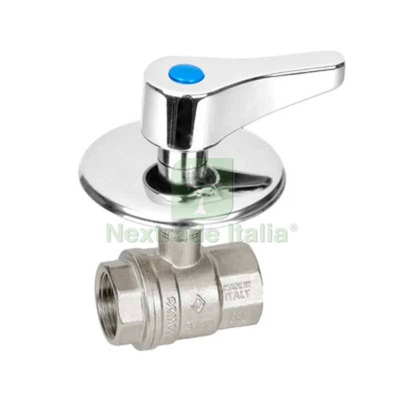 Valvola a Sfera AD Incasso con Maniglia 1/2'' DN 15 PN 64 — Maniglie e pomelli — rif. FERX.DIA354-160-04 Valvola a Sfera AD Incasso con Maniglia 1/2'' DN 15 PN 64 — Maniglie e pomelli — rif. FERX.DIA354-160-04