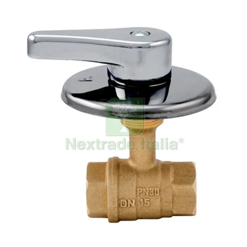 VALVOLA A SFERA AD INCASSO CON MANIGLIA ITAP 1/2" DN 15 PN 64 — Maniglie e pomelli — rif. FERX.DIA354-160R-04 VALVOLA A SFERA AD INCASSO CON MANIGLIA ITAP 1/2" DN 15 PN 64 — Maniglie e pomelli — rif. FERX.DIA354-160R-04