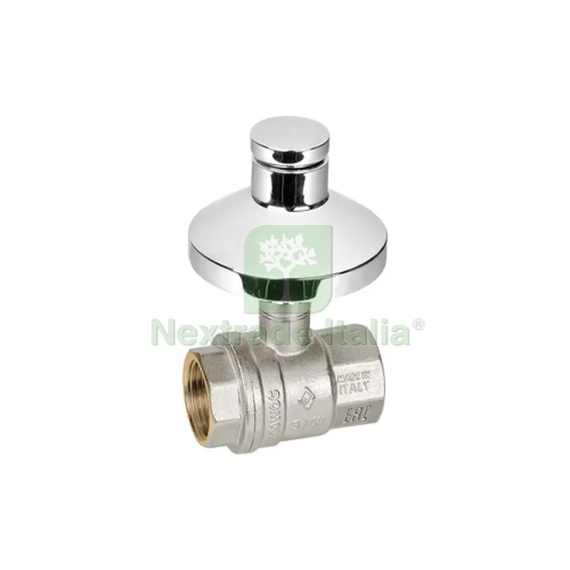 VALVOLA A SFERA AD INCASSO CON CAPPUCCIO 1/2'' DN 15 PN 64 — Rubinetti e valvole — rif. FERX.DIA354-161-04