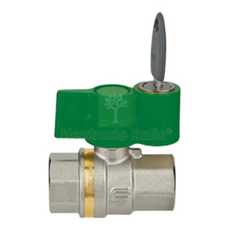 Valvola a Sfera Galaxy KEY con Serratura a Chiave 1/2" DN 15 PN 63 — Serrature e cilindri — rif. FERX.DIA354-1624-04 Valvola a Sfera Galaxy KEY con Serratura a Chiave 1/2" DN 15 PN 63 — Serrature e cilindri — rif. FERX.DIA354-1624-04