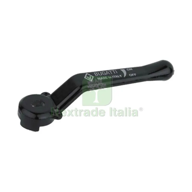 LEVA ALLUMINIO NERA PER VALVOLE E RUBINETTI BUGATTI 1" — Rubinetti e valvole — rif. FERX.DIA354-1625-06 LEVA ALLUMINIO NERA PER VALVOLE E RUBINETTI BUGATTI 1" — Rubinetti e valvole — rif. FERX.DIA354-1625-06