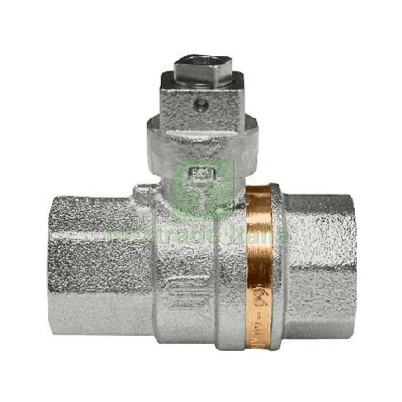 VALVOLA A SFERA GALAXY FF CON CAPPUCCIO PIOMBATURA 1/2" DN 15 PN 63 — Rubinetti e valvole — rif. FERX.DIA354-1627-04