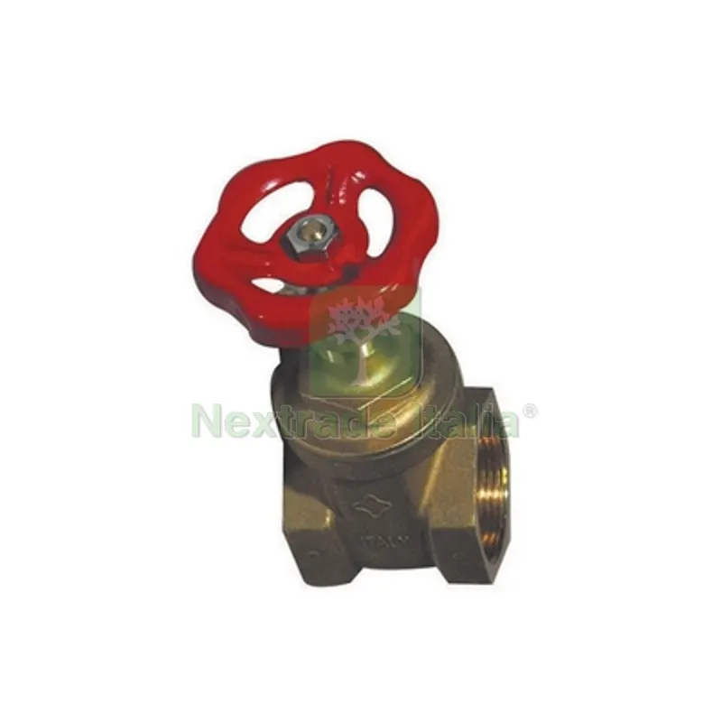 SARACINESCA IN OTTONE STAMPATO TIPO PESANTE 1"1/2 — Rubinetti e valvole — rif. FERX.DIA354-200-08