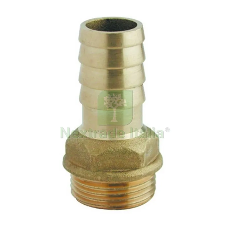 RACCORDO PORTAGOMMA IN OTTONE MASCHIO 1/8 x 10 — Tubi e raccordi — rif. FERX.DIA354-3071-0110