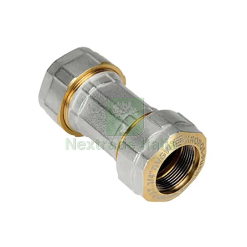 RACCORDO PER TUBO DI FERRO KRONOS BI-GIUNTO 2" — Tubi e raccordi — rif. FERX.DIA354-352-09