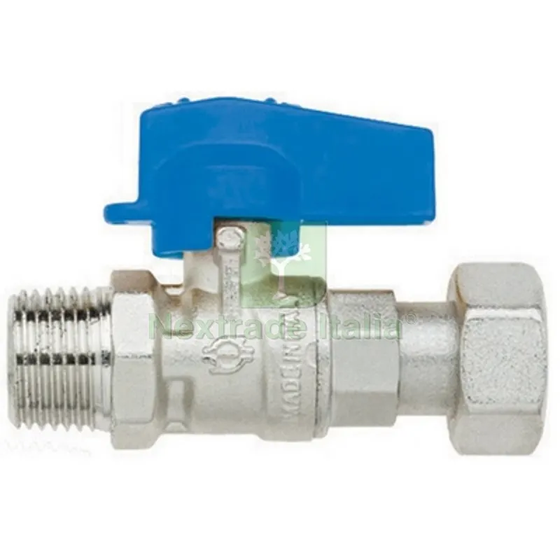 RUBINETTO A SFERA DIRITTO MASCHIO-GIRELLO FEMMINA 1/2" x 1/2" DN 10 PN 10 — Rubinetti e valvole — rif. FERX.DIA354-5051-04 RUBINETTO A SFERA DIRITTO MASCHIO-GIRELLO FEMMINA 1/2" x 1/2" DN 10 PN 10 — Rubinetti e valvole — rif. FERX.DIA354-5051-04
