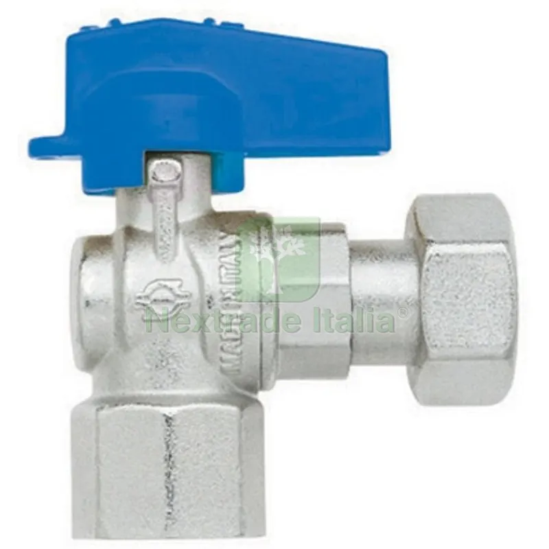 RUBINETTO A SFERA SQUADRA FEMMINA - DADO GIREVOLE FEMMINA 1/2" x 1/2" DN 10 PN 10 — Rubinetti e valvole — rif. FERX.DIA354-5052-04 RUBINETTO A SFERA SQUADRA FEMMINA - DADO GIREVOLE FEMMINA 1/2" x 1/2" DN 10 PN 10 — Rubinetti e valvole — rif. FERX.DIA354-5052-04