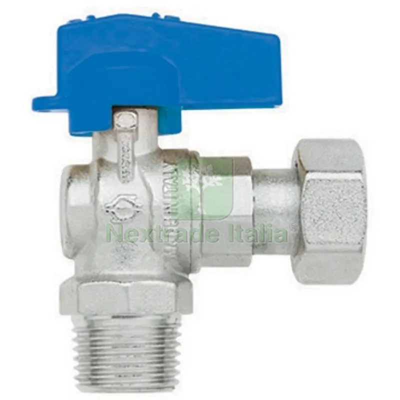 Rubinetto a Sfera Squadra Maschio - Dado Girevole Femmina 1/2" x 1/2" DN 10 PN 10 — Rubinetti e valvole — rif. FERX.DIA354-5053-04 Rubinetto a Sfera Squadra Maschio - Dado Girevole Femmina 1/2" x 1/2" DN 10 PN 10 — Rubinetti e valvole — rif. FERX.DIA354-5053-04