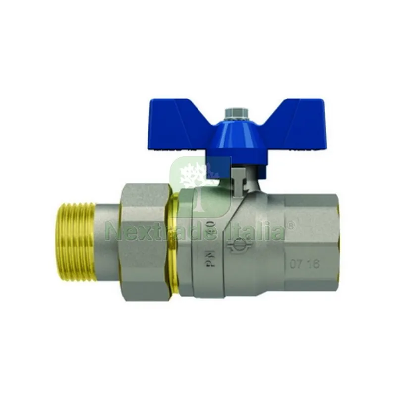 VALVOLA A SFERA P.T. CON FARFALLA EVOLUTION FEMMINA-BOCCHETTONE 1" DN 25 PN 30 — Rubinetti e valvole — rif. FERX.DIA354-5104-06 VALVOLA A SFERA P.T. CON FARFALLA EVOLUTION FEMMINA-BOCCHETTONE 1" DN 25 PN 30 — Rubinetti e valvole — rif. FERX.DIA354-5104-06