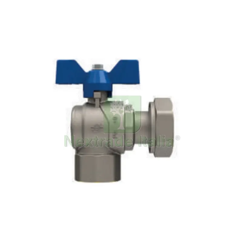 VALVOLA A SFERA CON FARFALLA A SQUADRA EVOLUTION FEMMINA DADO GIREVOLE 3/4" x 3/4" DN 20 PN 40 — Rubinetti e valvole — rif. FERX.DIA354-5111-05 VALVOLA A SFERA CON FARFALLA A SQUADRA EVOLUTION FEMMINA DADO GIREVOLE 3/4" x 3/4" DN 20 PN 40 — Rubinetti e valvole — rif. FERX.DIA354-5111-05