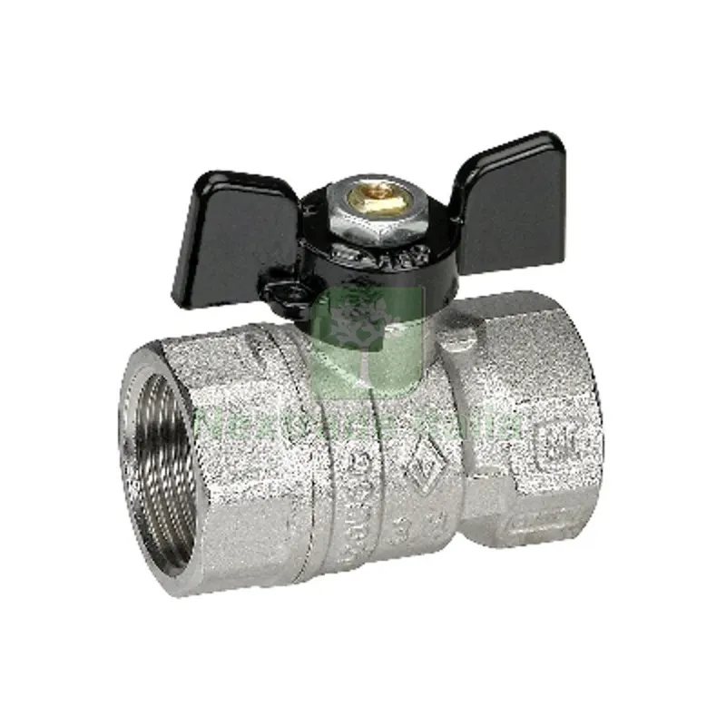 VALVOLA A SFERA FF CON FARFALLA 1" DN 25 F-BRICO — Rubinetti e valvole — rif. FERX.DIA354-A602-F06 VALVOLA A SFERA FF CON FARFALLA 1" DN 25 F-BRICO — Rubinetti e valvole — rif. FERX.DIA354-A602-F06