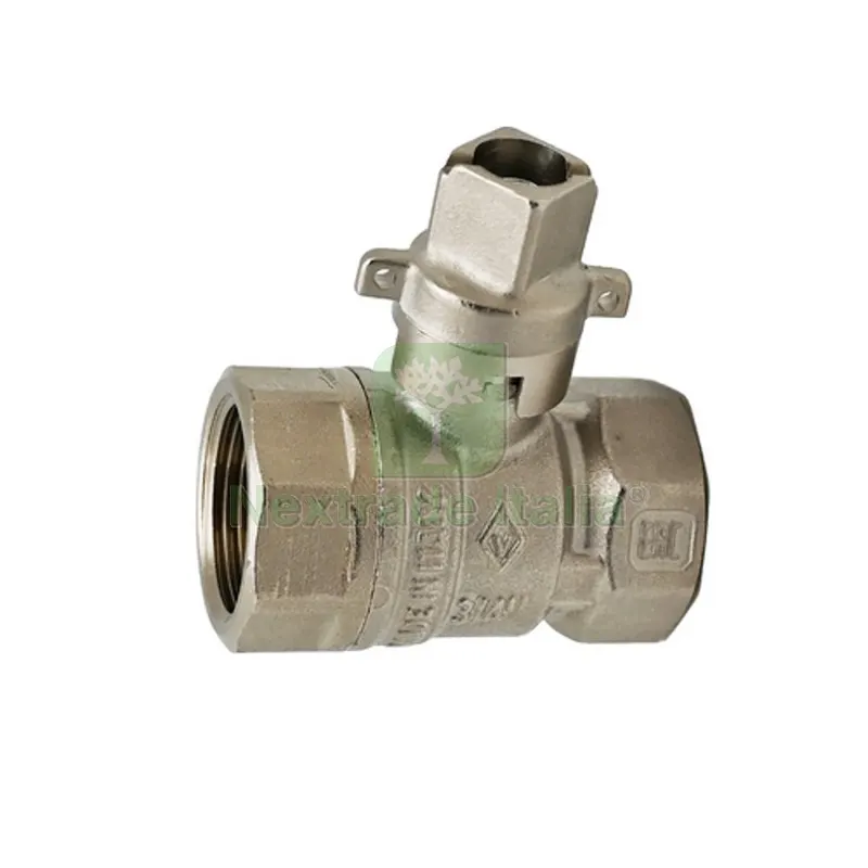 VALVOLA A SFERA FF QUADRO PIOMBABILE 3/4" DN 20 PN 25 — Rubinetti e valvole — rif. FERX.DIA354-A604-05