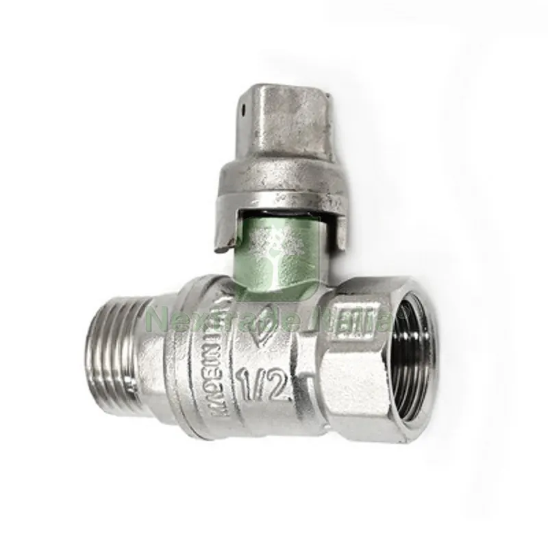 VALVOLA A SFERA MASCHIO/FEMMINA QUADRO PIOMBABILE 3/4" DN 20 PN 25 — Rubinetti e valvole — rif. FERX.DIA354-A609-05 VALVOLA A SFERA MASCHIO/FEMMINA QUADRO PIOMBABILE 3/4" DN 20 PN 25 — Rubinetti e valvole — rif. FERX.DIA354-A609-05
