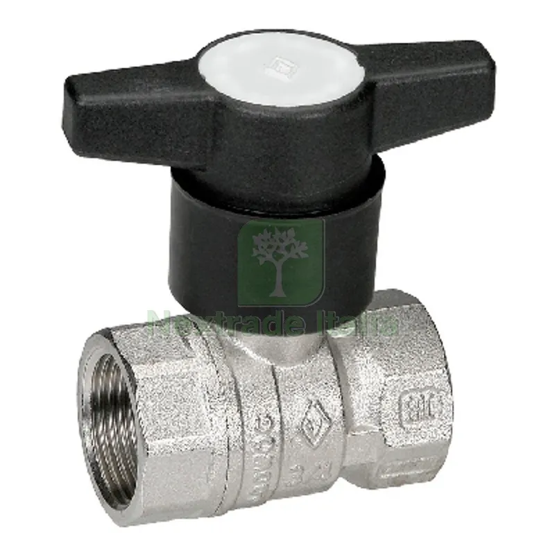 Valvola a Sfera Femmina-Femmina C/Prolunga Nylon 3/4" DN 20 PN 25 — Interruttori e prese — rif. FERX.DIA354-A611-05