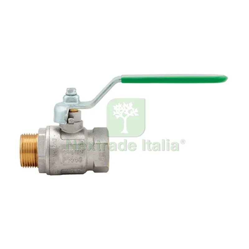 VALVOLA A SFERA IDEAL DVGW MF CON LEVA PIATTA PASSAGGIO TOTALE 1" (DN 25) 40 bar / 580 psi — Rubinetti e valvole — rif. FERX.DIA354-E291P-06