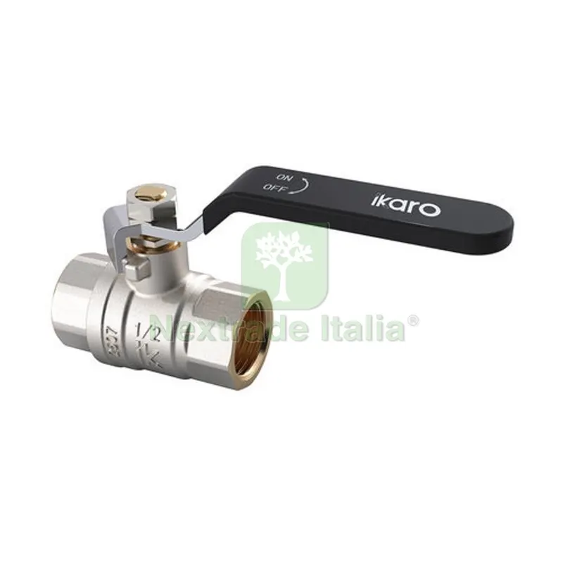 VALVOLA A SFERA IKARO FF LEVA PIATTA 1/2" DN 15 PN 50 — Rubinetti e valvole — rif. FERX.DIA354-IK101-04 VALVOLA A SFERA IKARO FF LEVA PIATTA 1/2" DN 15 PN 50 — Rubinetti e valvole — rif. FERX.DIA354-IK101-04