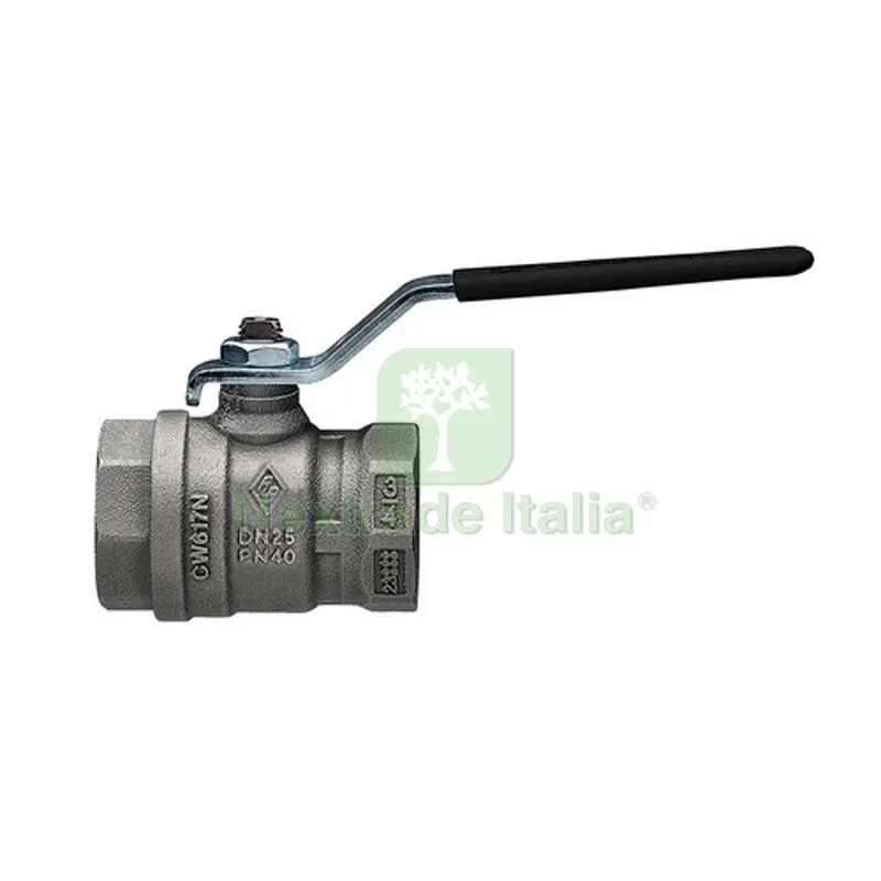 VALVOLA A SFERA A PASSAGGIO TOTALE FF LEVA ACCIAIO JUNIOR-SFER 3/4 DN 20 PN 40 — Rubinetti e valvole — rif. FERX.DIA354-R1310-05 VALVOLA A SFERA A PASSAGGIO TOTALE FF LEVA ACCIAIO JUNIOR-SFER 3/4 DN 20 PN 40 — Rubinetti e valvole — rif. FERX.DIA354-R1310-05