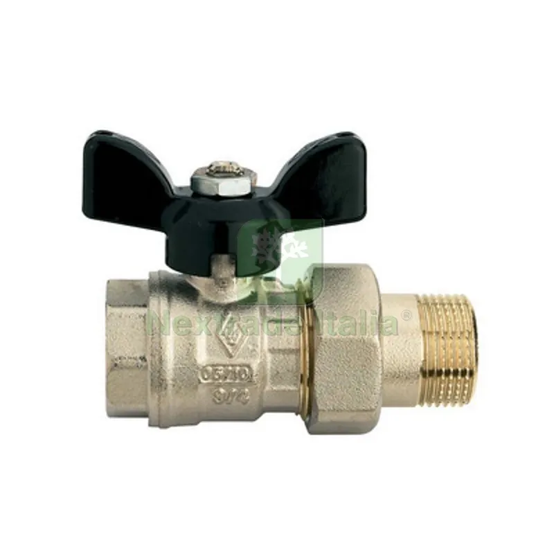 VALVOLA A SFERA A PASSAGGIO TOTALE FIL. F RACCORDO PER COLLETTORI 1/2" x 1/2" PN 40 — Tubi e raccordi — rif. FERX.DIA354-R4504-04 VALVOLA A SFERA A PASSAGGIO TOTALE FIL. F RACCORDO PER COLLETTORI 1/2" x 1/2" PN 40 — Tubi e raccordi — rif. FERX.DIA354-R4504-04