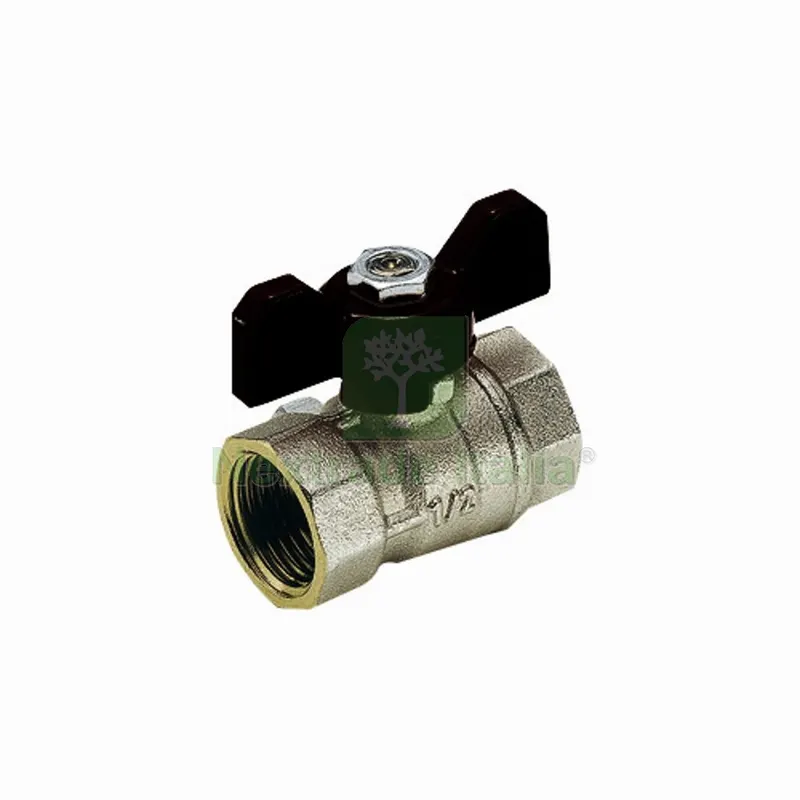 VALVOLA A SFERA FF MISTRAL A PASSAGGIO STANDARD CON FARFALLA 1/2" DN 14 PN 40 — Rubinetti e valvole — rif. FERX.DIA354-TM2370-04 VALVOLA A SFERA FF MISTRAL A PASSAGGIO STANDARD CON FARFALLA 1/2" DN 14 PN 40 — Rubinetti e valvole — rif. FERX.DIA354-TM2370-04